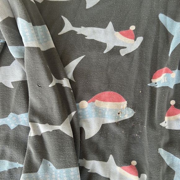 Kickee Pants Toddler Boys Pajamas Holiday Santa Sharks Glacier Lights Christmas - Picture 6 of 13